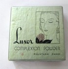 Vintage Luxor Full Rose Rachel Face Powder Loose Cosmetic 1930 s Art Deco Box
