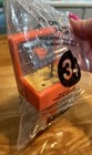 Vintage Applause Handheld One On One B-ball Basketball Game Toy Orange Sealed
