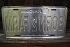 Vintage John Deere Front License Plate   Born 2 Farm