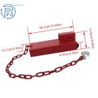 Forklift Hitch Receiver 2  Trailer Hitch Receiver Towing Adapter Ball Mount