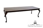 Henredon Furniture Solid Mahogany Traditional Chippendale Style 108  Dining T   