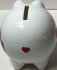Indiana  the Hoosier State   Collectible Porcelain Piggy Bank  3 75 l    2 75 t 