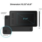 Huion Inspiroy H640p Drawing Tablet  6x4 Inch Digital Art     Battery-free Stylus