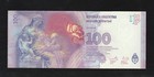 Argentina 100 Pesos Nd 2016 Sign Vanoli Boudou P 358c   Aunc Banknote