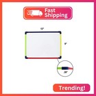 Dry Erase Board  Magnetic Whiteboard With Lines And Frame  2-sided 9  X 12 