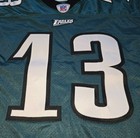 Philadelphia Eagles 2001 Reebok Game Worn Issued Jersey Nobr