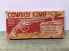 Vintage Cowboy King 50-shot Repeater Toy Pistol Cap Gun With Box Rare