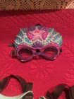 Vintage 2000 Disney Ariel The Little Mermaid Swimming Gear Set Flippers Goggles