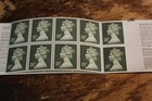 Great Britain Bk712 Mint Booklet Complete Machin - Gardening Attached Right