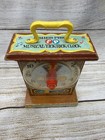 Vintage 1962 Fisher Price Musical Tick Tock Teaching Clock  997 Made In Usa 