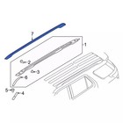 New Oem Ford 2016-2019 Roof Rack Cover Fb5z-78551a46-aa