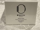 New Apple Watch S3 Series 3 38mm Space Gray Aluminum Case Black Sport Band  gps 