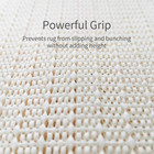 Petgirl White Durable Rug Pad Gripper For Any Hard Surface Floors Non-slip