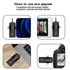 3 5mm Mini Lavalier Wireless Microphone Audio Video Recording For Android iphone