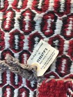 Vtg Navajo Saddle Blanket Verkamp s Trading Post Az Grand Canyon Store Tag 1940s