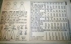  lovely Vtg 1950s Dress Sewing Pattern 20 40