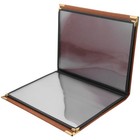 Marked Price List Cover Coffee Shop Menu Holder Hotel Menu List Protector Menu