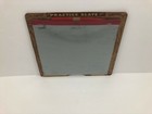 1965 Practice Slate Wood Stylus Aero Educational Usa Vintage Homeschool Scarce