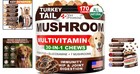 Turkey Tail Mushroom Soft Chews For Dogs - 170 Count Immune Boosters