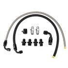 6an Power Steering Hose Kit For Chervy Ls Swap Pressure Return Line Universal