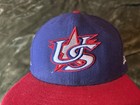 World Baseball Classic Hat Blue Red Fitted Cap 7 3 8 New Era Us International