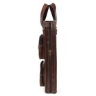 Drumsticks Knife Bag With Free Shipping Brown Colour Handmade Full Grain Leather
