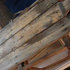 Vintage Wooden Snow Sled Metal Runners Antique Rustic Christmas Farmhouse Decor