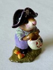 Special Color Retired Wee Forest Folk M-216  little Pirate Kidd  Purple