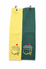 Augusta National Masters Embroidered Golf Towel With Clip   Pga Souvenir