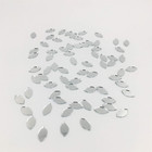 Small Horse Eye Craft Mirrors Bulk 100 Pieces Mirror Mosaic Tiles For Craft Proj