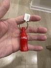 Coca-cola Keychain Bottle Opener Red Plastic Promo  new 