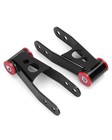 Dynofit 2  Rear Drop Shackles For 1999-2019 Silverado 1500   Sierra 1500  1 