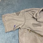 Vtg Walls Master Made Coveralls Mens 50 Regular Gray Denim Industrial Workwear