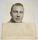 Frank Hazzard - 1930s Nbc Radio Show Recording Star 8x10 Portrait Photo Singer