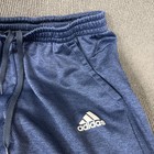 Adidas Pants Kids Medium Blue Mesh Elastic Waist Wide Leg Athletic Training Gym