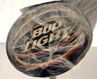 Lot Of 100 Vintage Bud Light Blue With Logo Beer Bar Coasters Paper Composite