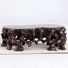 5 1  Chinese Display Stand Hollow Base Hard Wood Carved Base Fit Figurine Vase