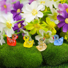 200 Pcs Mini Resin Ducks Glow In The Dark  Tiny Animals Figures To Hide Miniatur