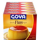 Goya Spanish Flan Style Custard Ready Mix 2 Oz  pack Of 5 