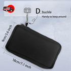 Usb Flash Drive Storage Case 20 Slots Electronic Organizer Black Carrying Case