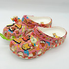 Disney Parks Eats Churro Dole Whip Popcorn Adult Clogs Crocs 7 9
