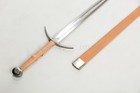 Hanwei Practical Bastard Sword   Scabbard 5160 Steel Combat Hema 49 5  Oa Blunt