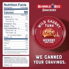 Bumble Bee Snackers - Hickory Smoke Tuna  3 Oz - 19g Protein Per Serving