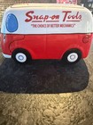 Snap On Tools Ceramic Piggy Bank Mechanic Collector Wagon Snapon Coin Money