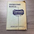 Instructional Manual Domestic Sewing Machines Book Series 153 Usa   Buttonhole