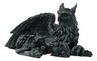 Ebros Griffin Gargoyle Figurine Griffon Family Mother   Baby Hatchlings Statue
