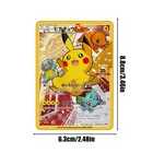 2016 Pikachu 279 xy-p 20th Anniversary Festa Promo Pokemon Metal Card Japan Hot