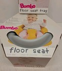 Bumbo Floor Seat - Cool Grey W  Tray Great Condition In Original Boxes