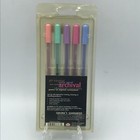 Vintage Sakura Gelly Roll Gel Ink Rollerball Pens Ice Cream 5 Pastel Colors New