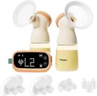 Double Electric Breast Pump - Hands-free  Quiet  Anti-backflow With Led Screen